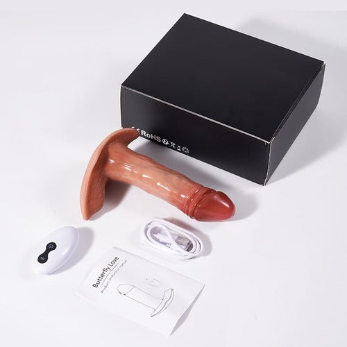 Thrusting Anal dildo 5.1'' Perineal Stimulation For Improve Prostate Health