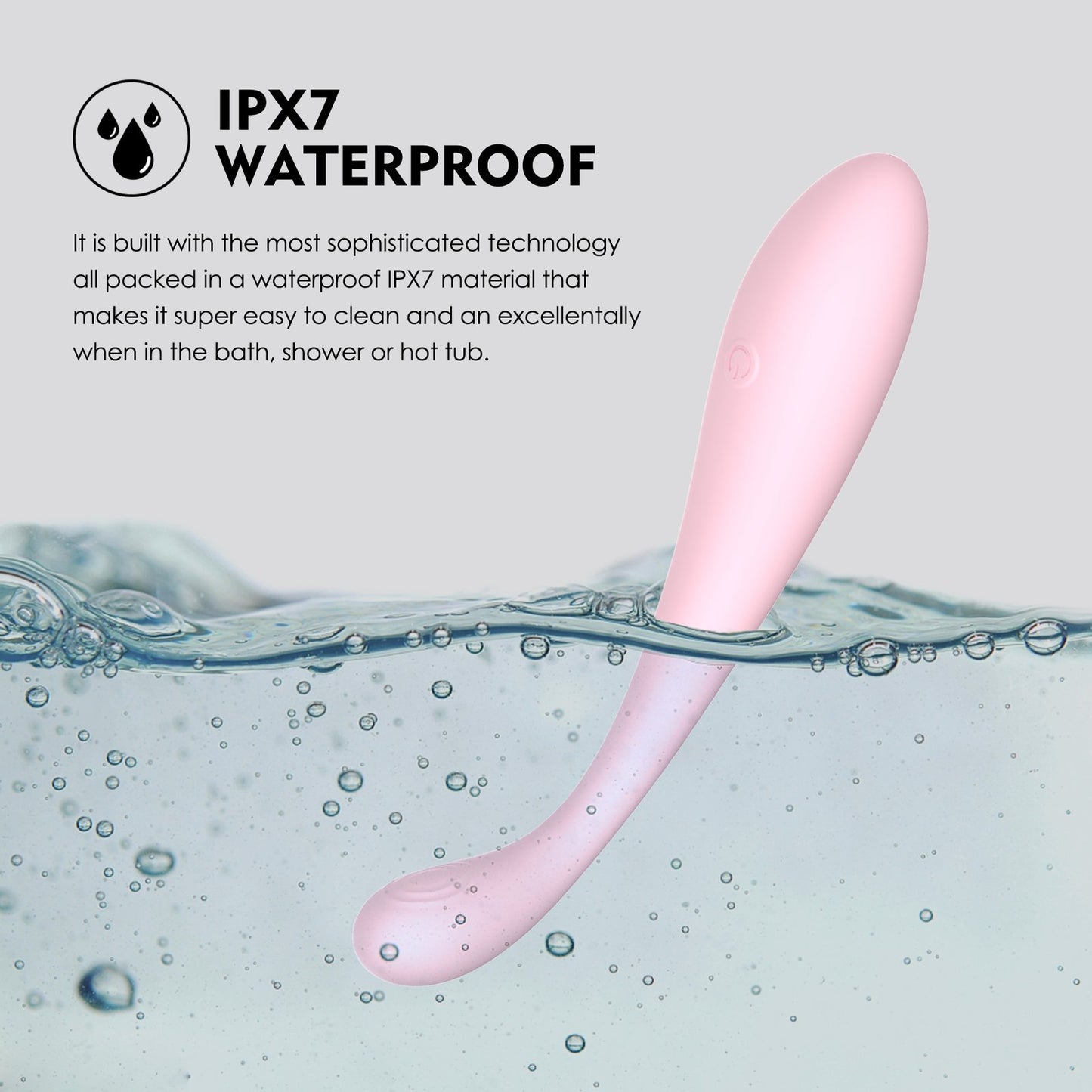 G-spot Vibrator-WY0714 Crystal PINK