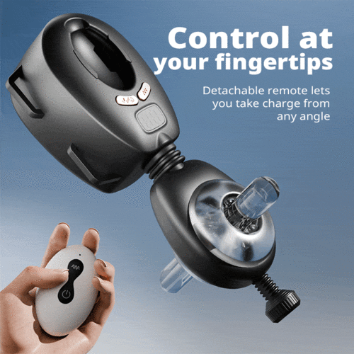 LustGear Belt-Driven Vibrating Stroker Masturbator