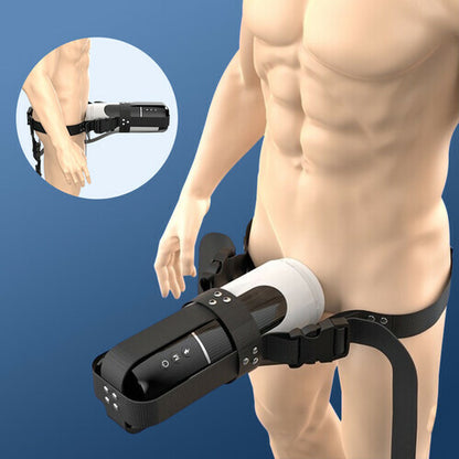 MLtoys Wearable 7 Thrusting & Vibrating Heating Vocable Masturbator