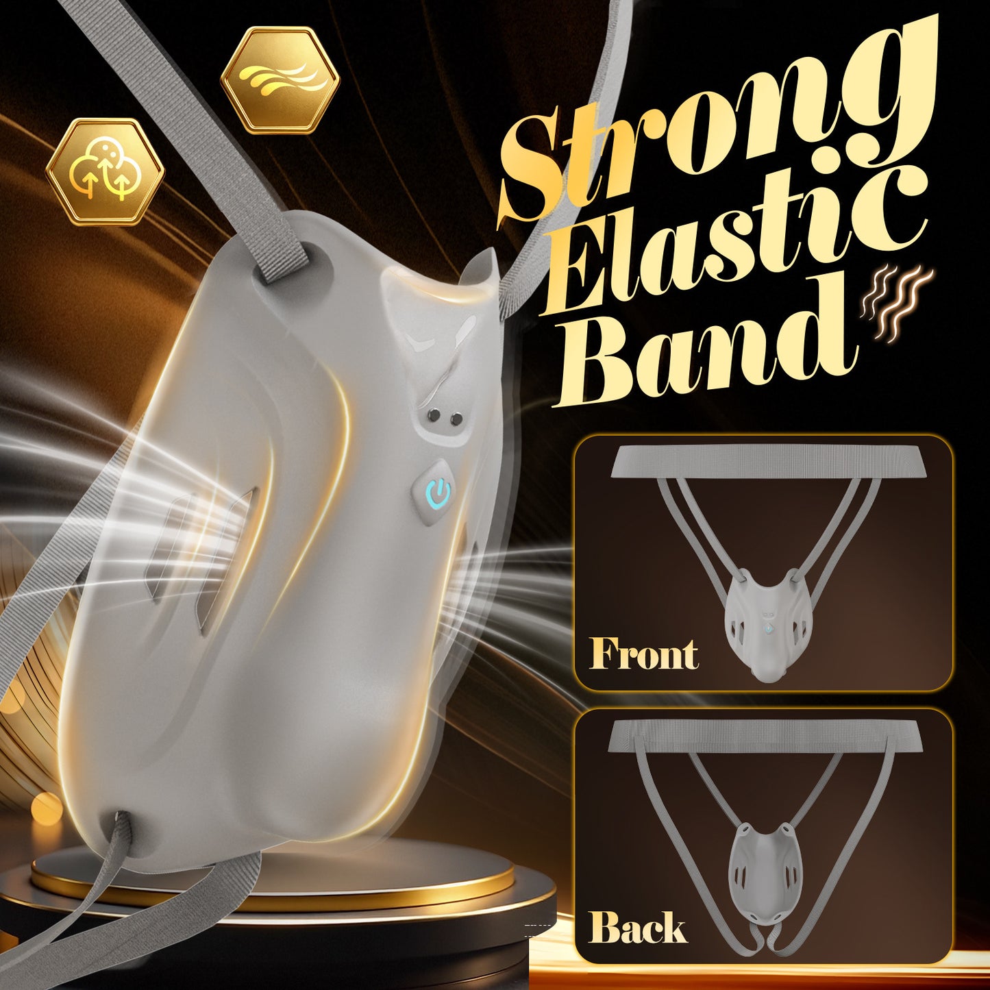 New App Remote Control Wearable Dildo Sex Toy Lifelike Hollow Strap on Device with Pants for Men Look Bigger Penis