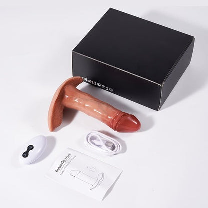 Thrusting Anal dildo 5.1'' Perineal Stimulation For Improve Prostate Health