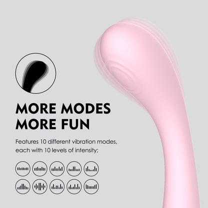 G-spot Vibrator-WY0714 Crystal PINK