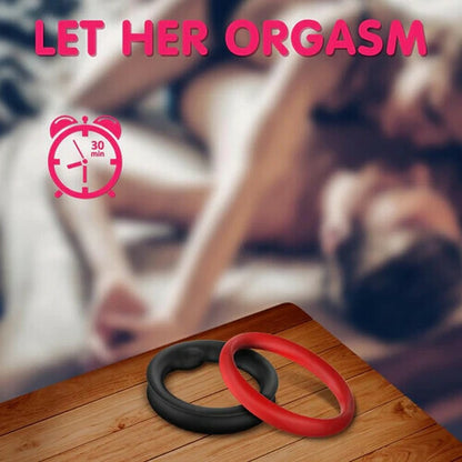 MLtoys 1.5 Inch Premium Stretchy Longer Harder Stronger Erection Cock Ring