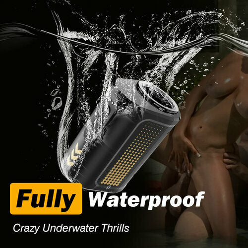 MLtoys ended Fully Waterproof 7 Thrusting Rotating Portable Masturbator