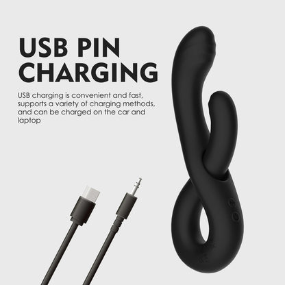 Trending 2 in 1 G Spot Vibrator Sex Toy for Women Lesbian