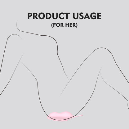 Wireless remote control silicone masturbation cushion with 10 frequency vibration stimulation for external genitalia vibrator, suitable for both men and women