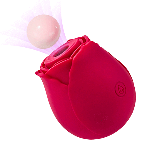 MLtoys 7 Suction Oral Sex Rose Clitoral Stimulator Vibrator Free Shipping