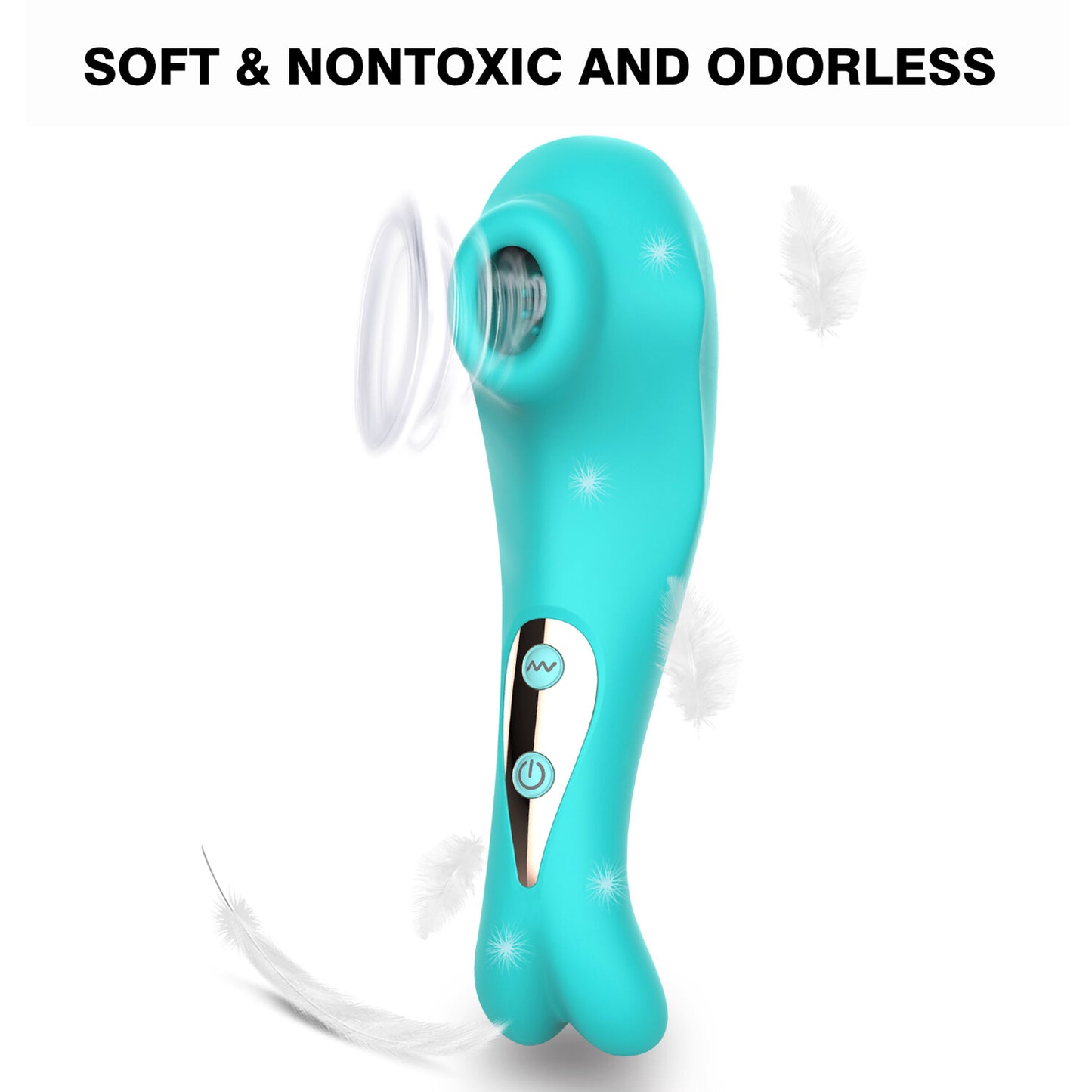 Gourmet Clitoral Suction Toy for Women – Rechargeable Silent Air Pulse Stimulator, Waterproof & Elegant Design, Powerful Pleasure Toy