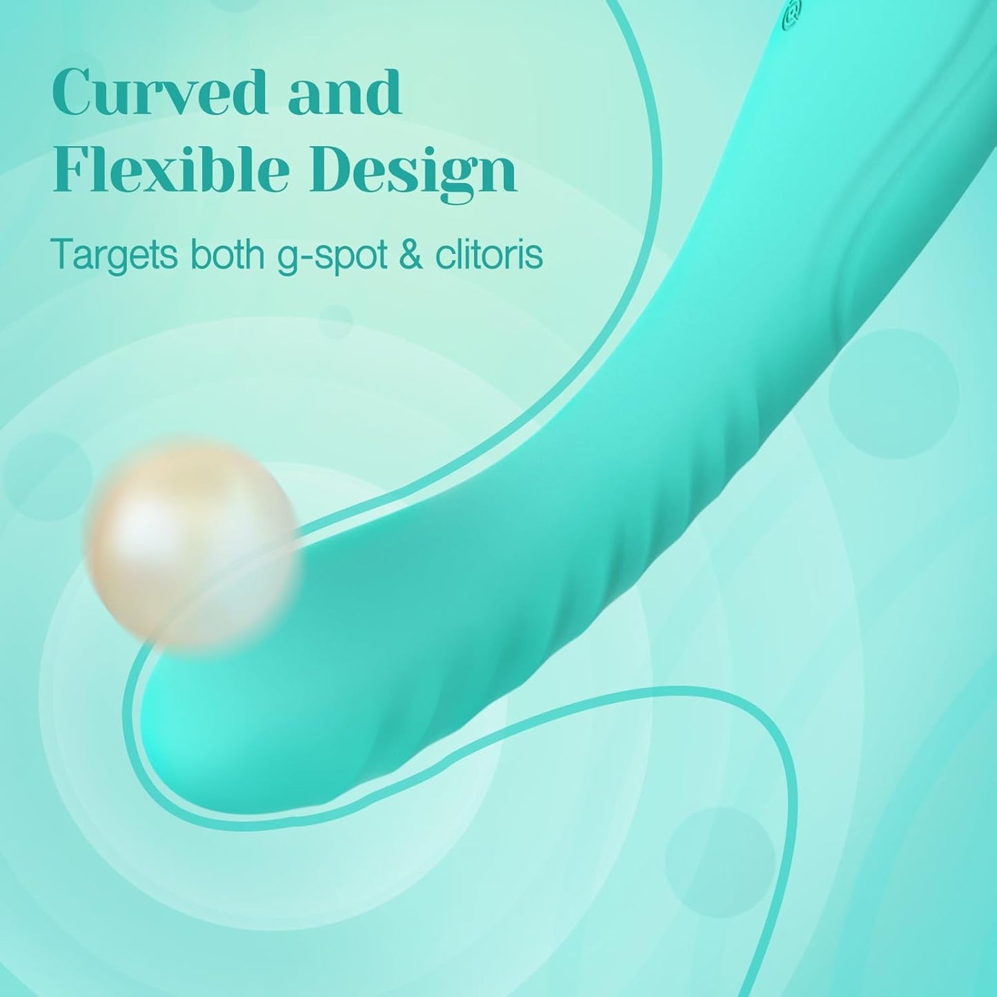 Tracy's Dog Powerful G Spot Vibrator for Deep Penetration, Adult Sex Toys for Women and Couples, Realistic Full Silicone Soft Vibrating Dildo Massager for Clitoral and Anal Stimulation