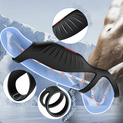 MLtoys 9 Vibrating Efficient Cock Ring