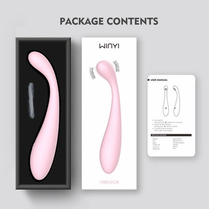 G-spot Vibrator-WY0714 Crystal PINK