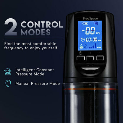 MLtoys Automatic 2 Suction Modes Vacuum Penis Pump LCD