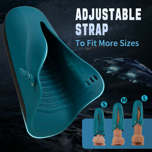 MLtoys Belt Design Pulsing Slapping Vibration APP Control Male Masturbator Penis Vibrator Trainer