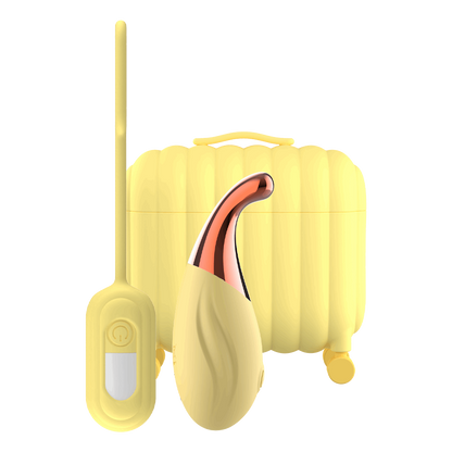Clitoral Stimulator Sucking Vibrating massager for women BLOOMING BLISS GREEN BLUSH