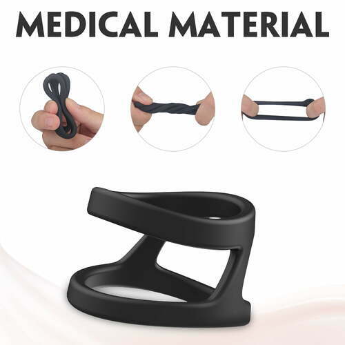 MLtoys Eerection Aid Enhancing Dual Penis Ring