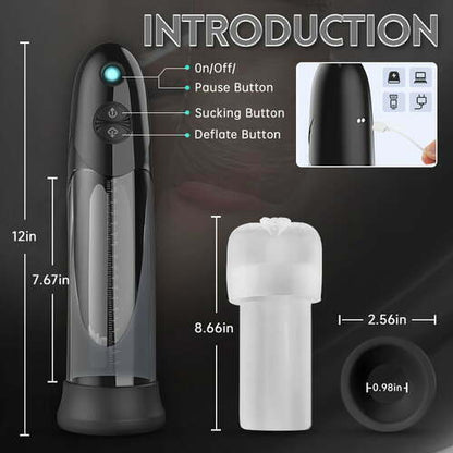 MLtoys- Vacuum Suction with Super Waterproof Penis Pump
