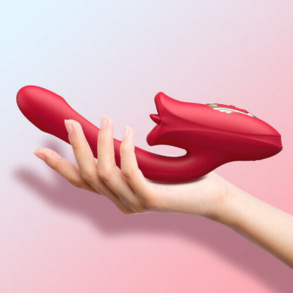 MLtoys-Shaped Biting G Spot Soother with Vibration & Flapping