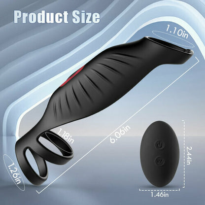 MLtoys 9 Vibrating Efficient Cock Ring