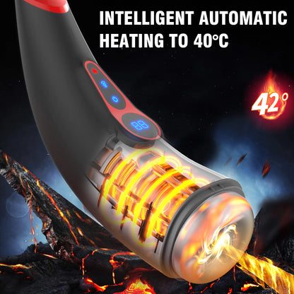 MLtoys Automatic Male Masturbator Sucking Heating Vagina Masturbation
