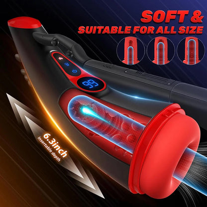 MLtoys Automatic Male Masturbator Sucking Heating Vagina Masturbation