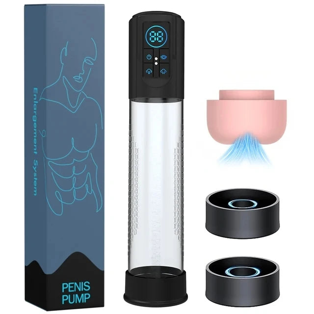 MLtoys 3-in-1 Design 3 Vacuum Suction Automatic Suction Penis Pump