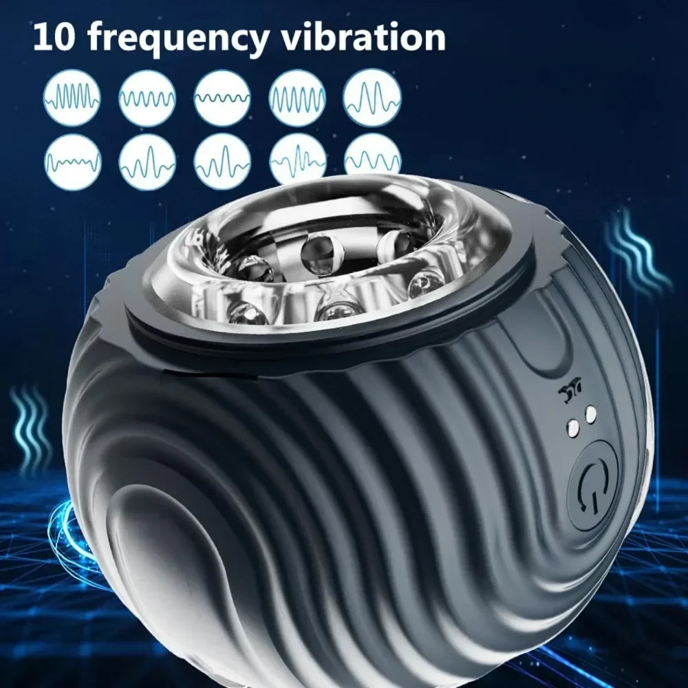 Masturbators Cup Pressable Open-Ended Automatic Male Masturbator Vagina Adult Electric Masturbation Blowjob Sex Toys for Men