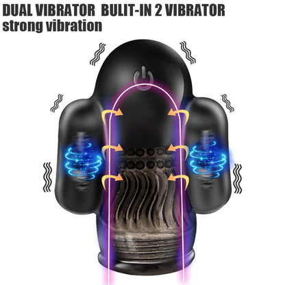 Penis Glans Vibrators Male Masturbation Sex Toy For Men Glans Trainer Remote Control Male Delay Lasting Trainer Vibrator