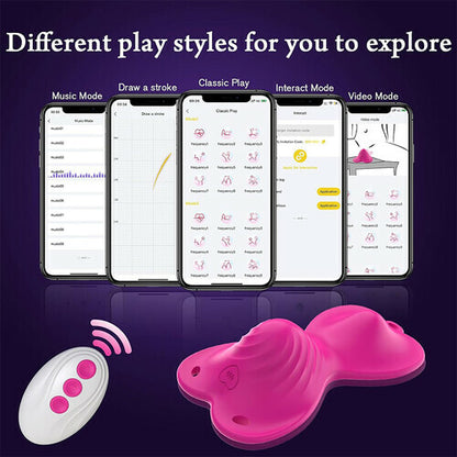 Butterfly APP Remote Control Wearable Clit Vibrator