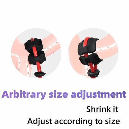 Adjustable Penis Ring Reusable Silicone Semen Cock Ring Penis Enlargement Delayed Ejaculation Adult Game Sex Toys for Men Gay