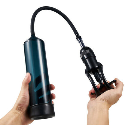 MLtoys Efficient Manual Penis Pump with 4 Cock Rings