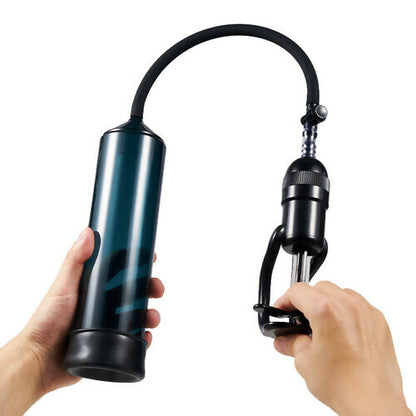 MLtoys Efficient Manual Penis Pump with 4 Cock Rings