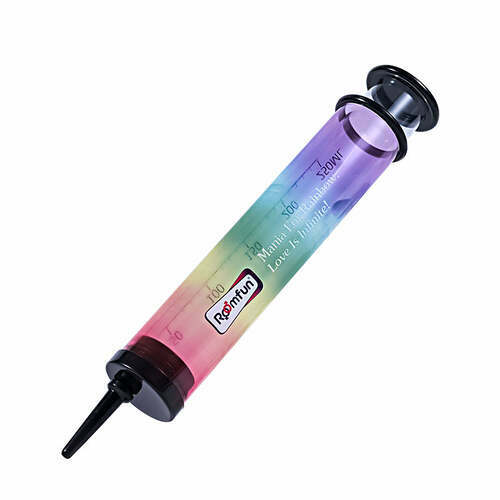 MLtoys Rainbow Syringe Anal Douches Anal Cleaner 250 ml