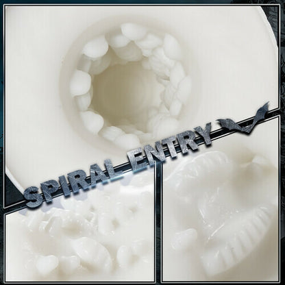 MLtoys - 7 Thrusting & Vibrating With Huge Visible Window Oral Male Masturbator