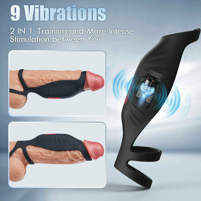 MLtoys 9 Vibrating Efficient Cock Ring