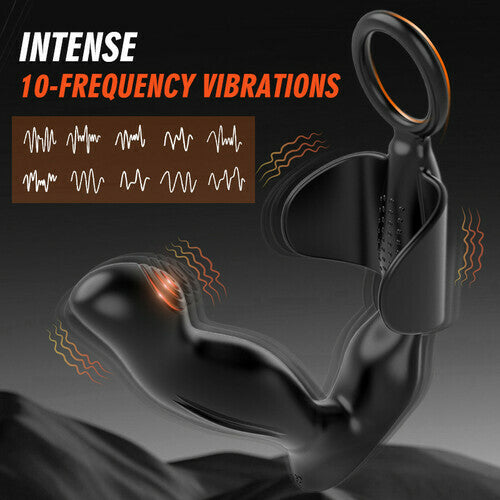 MLtoys - 10 Vibrating 42°C Heating Prostate & Perineal Massager