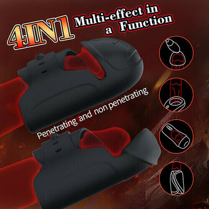 MLtoys Hands Free Belt Design Masturbator Vibrator