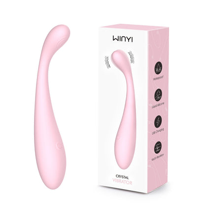 G-spot Vibrator-WY0714 Crystal PINK
