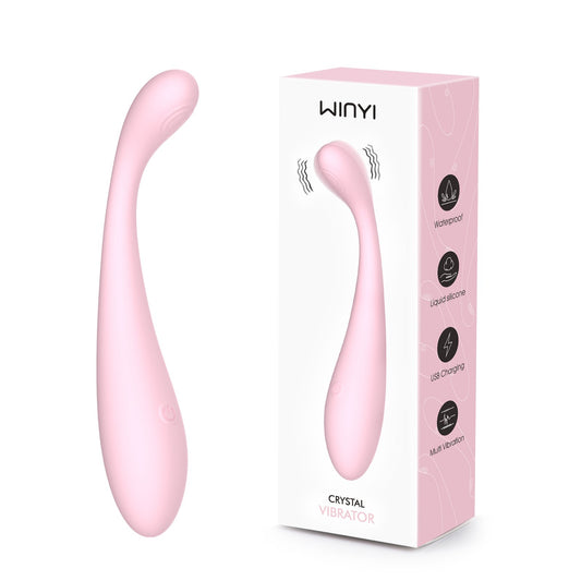 G-spot Vibrator-WY0714 Crystal PINK