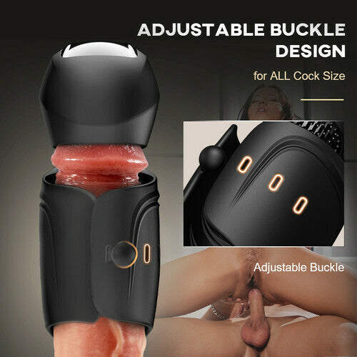 ALIEN Automatic Adjustable Buckle 10 Vibrating Modes Masturbator