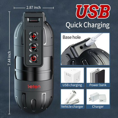 MLtoys 10 Vibrating Masturbator and Pussy Pockets 2 in 1 APP Control
