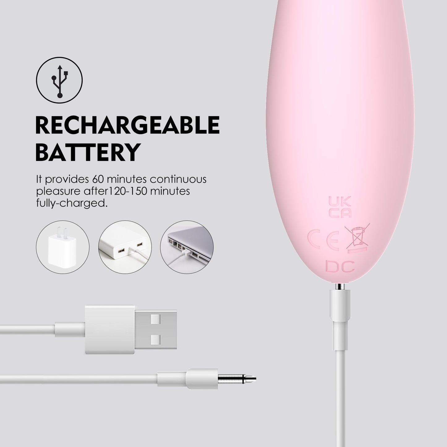 G-spot Vibrator-WY0714 Crystal PINK