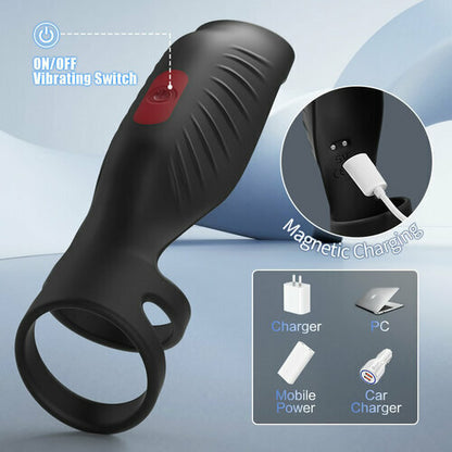 MLtoys 9 Vibrating Efficient Cock Ring